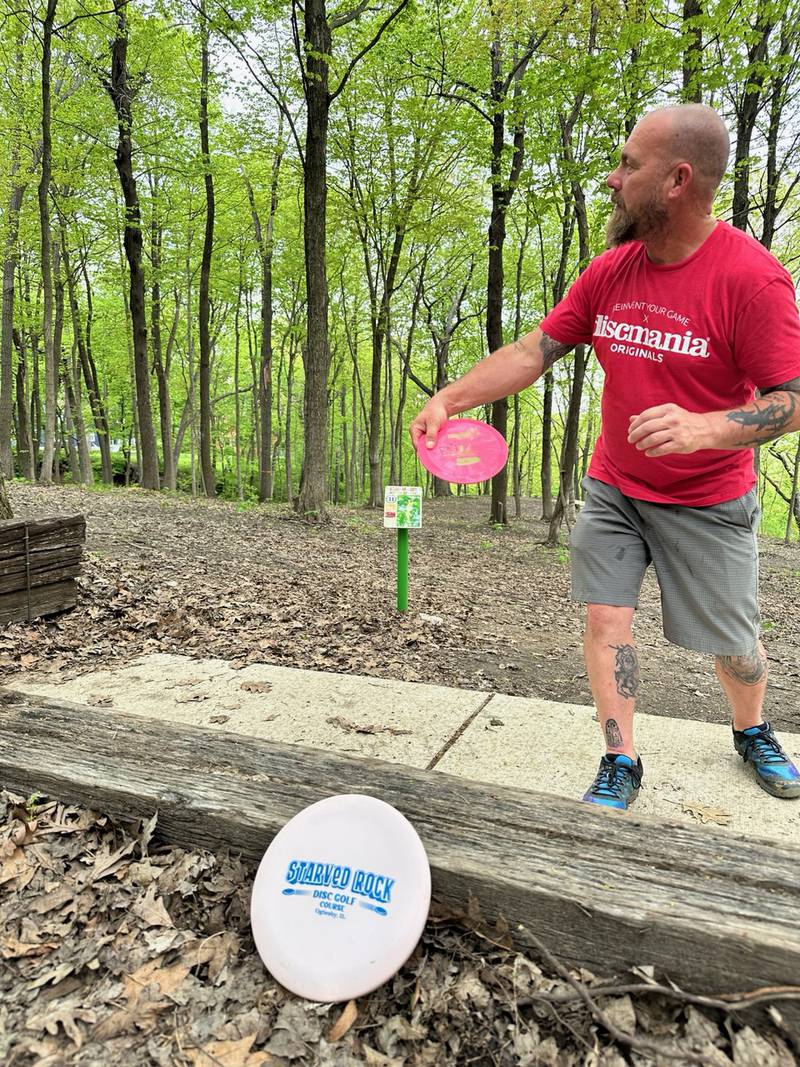 The official grand opening of the Starved Rock Disc Golf course will be Tuesday, May 28, in Oglesby’s Lehigh Park.