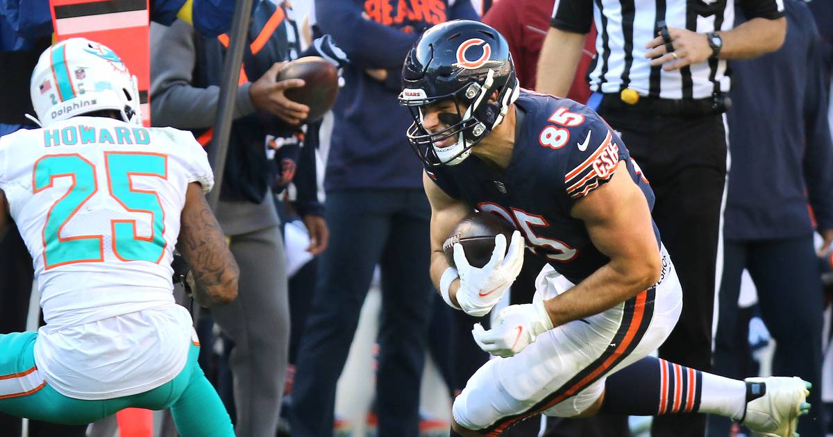 Bears' Cole Kmet: I would love to be a Bear, win a Super Bowl here – NBC  Sports Chicago