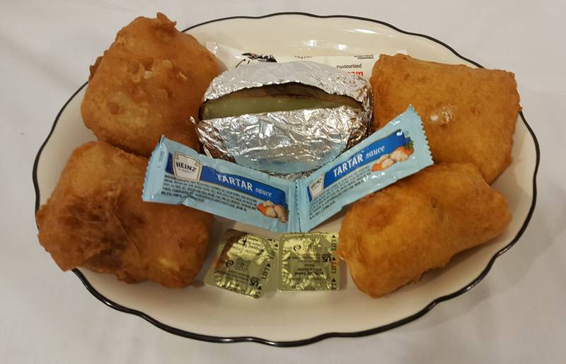 Pictured is a fish dinner as it's served at Pictured is Cantigny Post 367 Veterans of Foreign Wars in Joliet. The post will host a 100th anniversary celebration on D-Day.