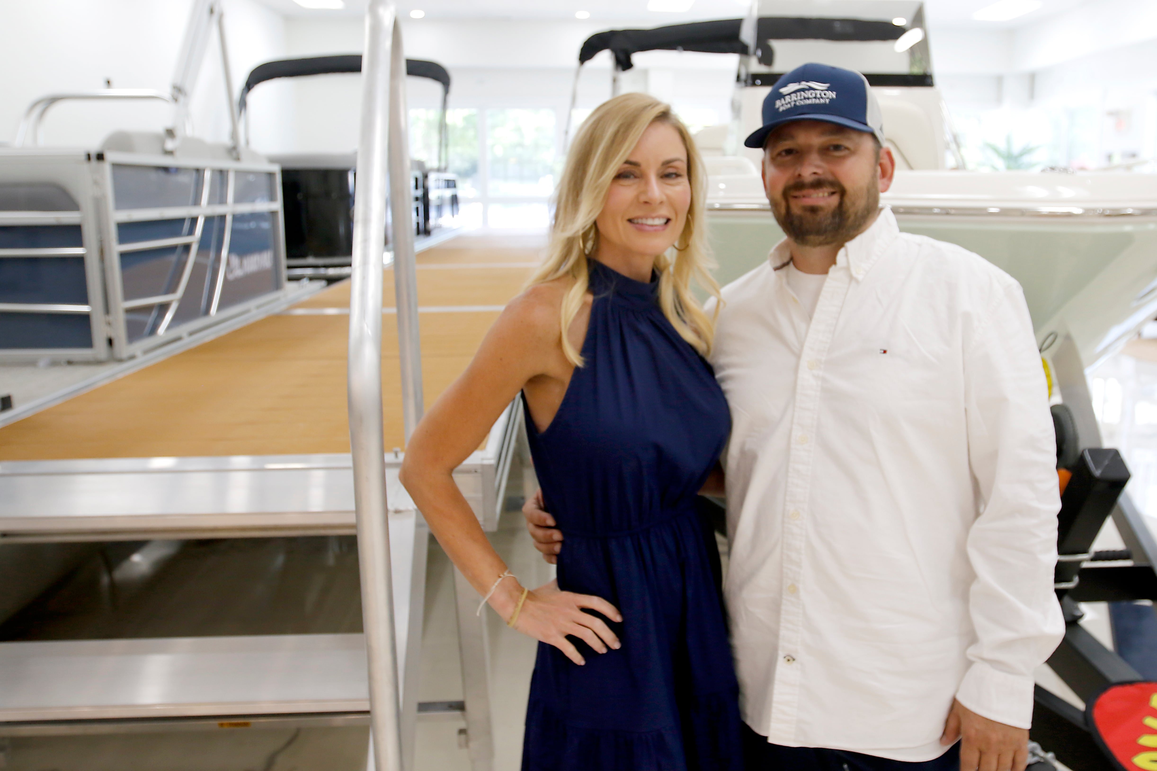 Michelle and Dillon Streit own All Marine Retro Rentals and the Retro Retreat Beach Bar in McHenry’s Miller Point Park.