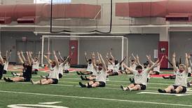 NIU football team approaching mental, physical aspects of game with offseason yoga regimen