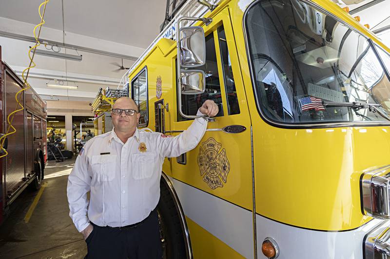 Deputy Chief Ken Wolf has been named fire chief to the Rock Falls Fire Department.
