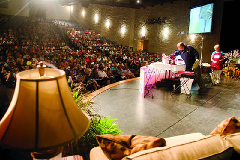 Chef Guy Klinzing, puts on the Taste of Home Cooking Show Sept. 10 at the Sterling High School Centennial Auditorium.