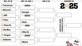 AP College Football Playoff bracket watch has NIU in playoffs as a 12 seed